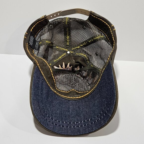 Ed Hardy by Christian Audigier Panther Trucker Hat Y2K 2000s Snapback OS - Picture 6 of 10